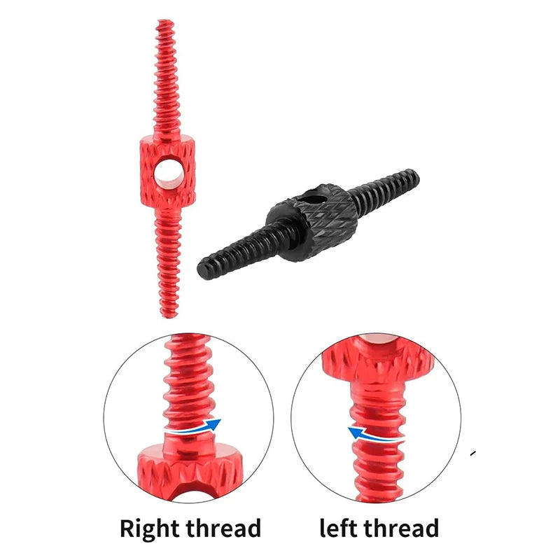 1–20pcs Bike Internal Cable Routing Tool – Red Adapter for 4–5.5mm Brake, Shift Cable & Hydraulic Hose Repair