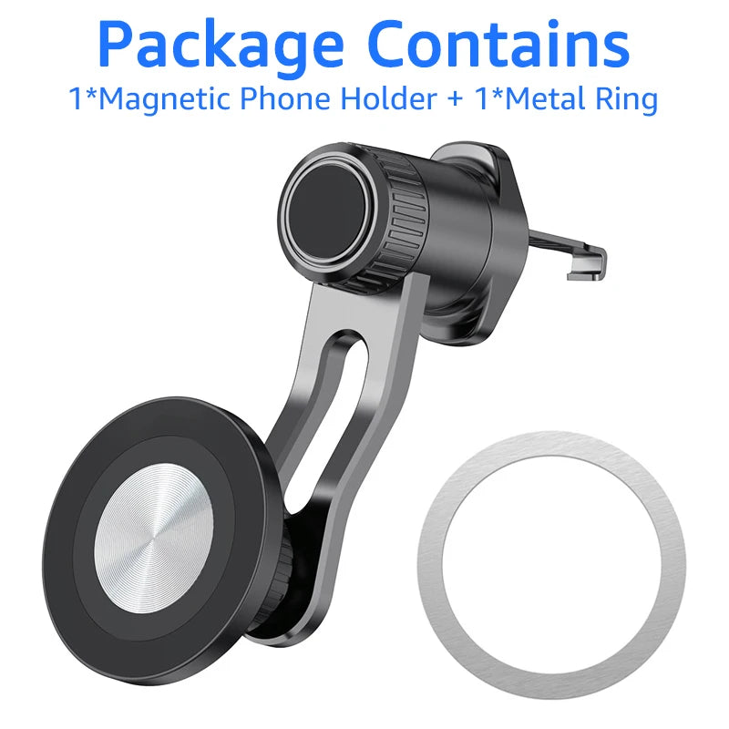 Untoom Magnetic Car Phone Holder for MagSafe – Strong Magnet Air Vent Mount for iPhone 15/14/13 Series & Xiaomi