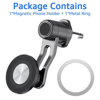 Untoom Magnetic Car Phone Holder for MagSafe – Strong Magnet Air Vent Mount for iPhone 15/14/13 Series & Xiaomi