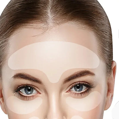 Reusable Silicone Anti-Wrinkle Forehead Patch — Soft Comfortable Facial & Eye Skin Care Tool for Anti-Aging