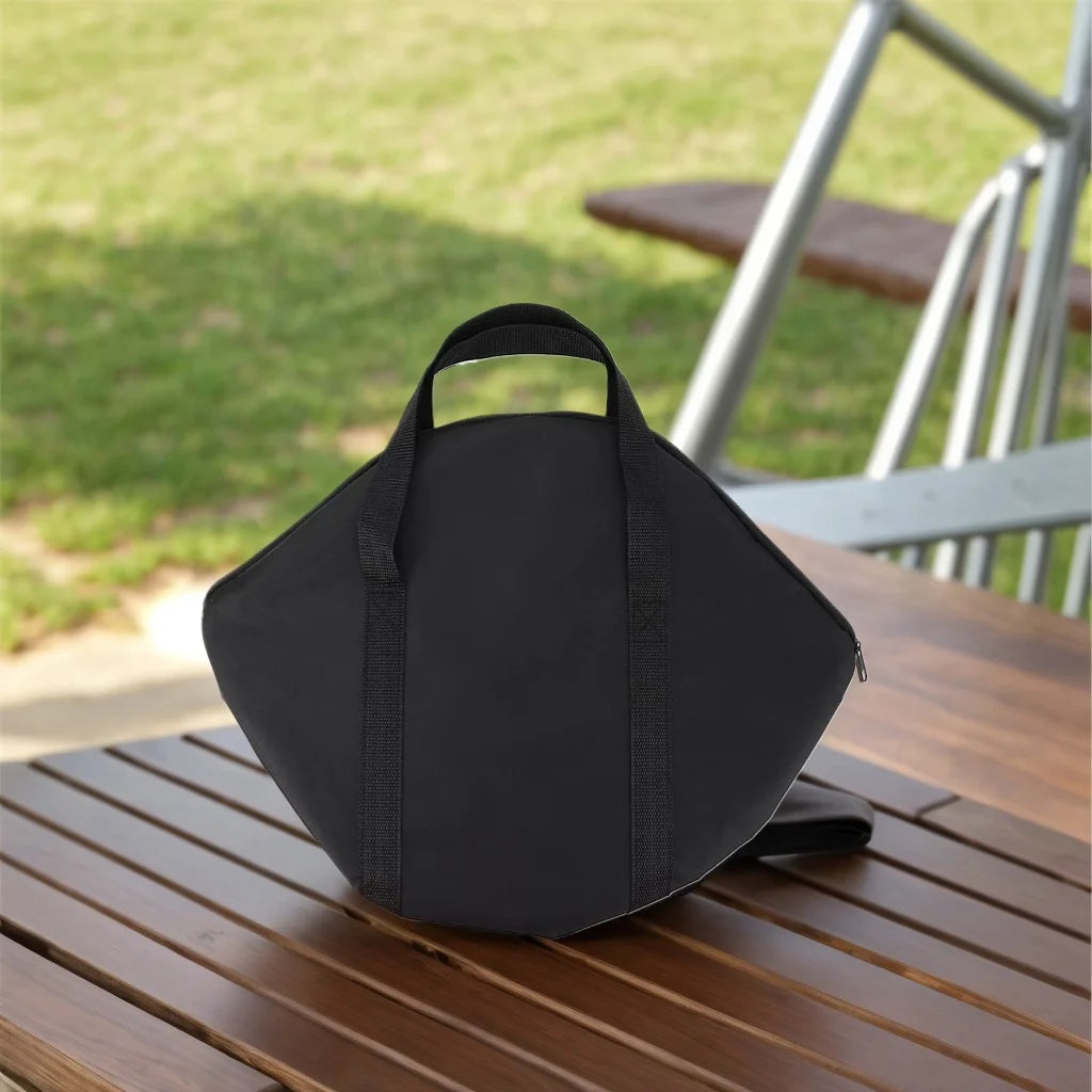 Baking Pan Storage Bag with Handle – 600D Oxford Waterproof Wear-Resistant Kitchen BBQ Tool Bag, 47x38cm