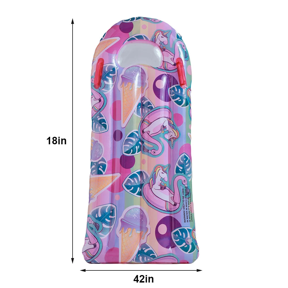 Inflatable Pool Float and Water Hammock - Swimming Ring, Floating Lounge Bed, and Summer Pool Accessory for Relaxing in the Water