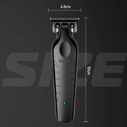 Kemei 2299 Professional Electric Hair Trimmer - Cordless Beard & Hair Clipper for Men, Rechargeable, 0mm Cutting Machine