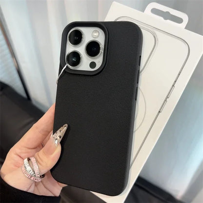 Luxury Frosted TPU Phone Case – Solid Color Shockproof Bumper for iPhone 11-16 Pro Max & Plus