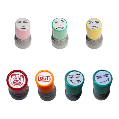 Funny Prank Self-Inking Stamp - Engraved Meme Novelty Seal for Kids and Creative Gifts
