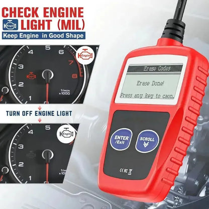 Car Fault Diagnosis Instrument OBD2 - Clear Fault Codes Diagnostic Scanning Tool (Universal Version)