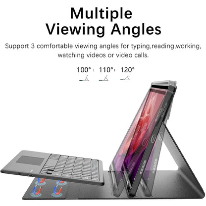 Lenovo Tab M11 11" Case with Bluetooth Keyboard – Smart Stand Cover for Xiaoxin Pad 2024/2025