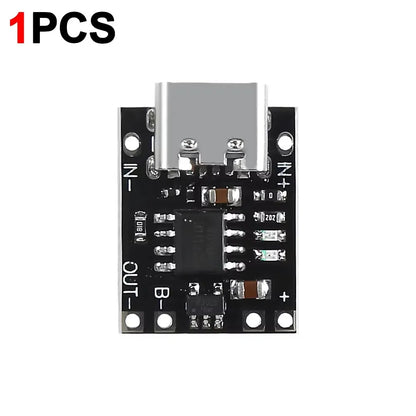 TP4056 3.7V Lithium Battery Charging Board - Type-C USB Li-ion Charger Module with Protection Circuit