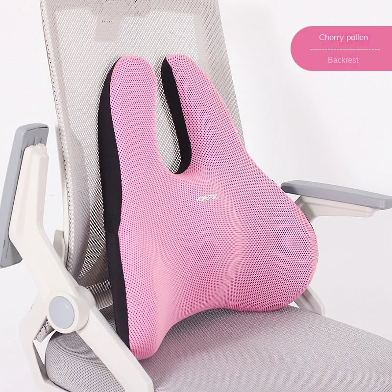 Memory Foam Orthopedic Seat Cushion – Coccyx Support Pillow for Office, Car, and Back Pain Relief with Hip Massage Pad Set