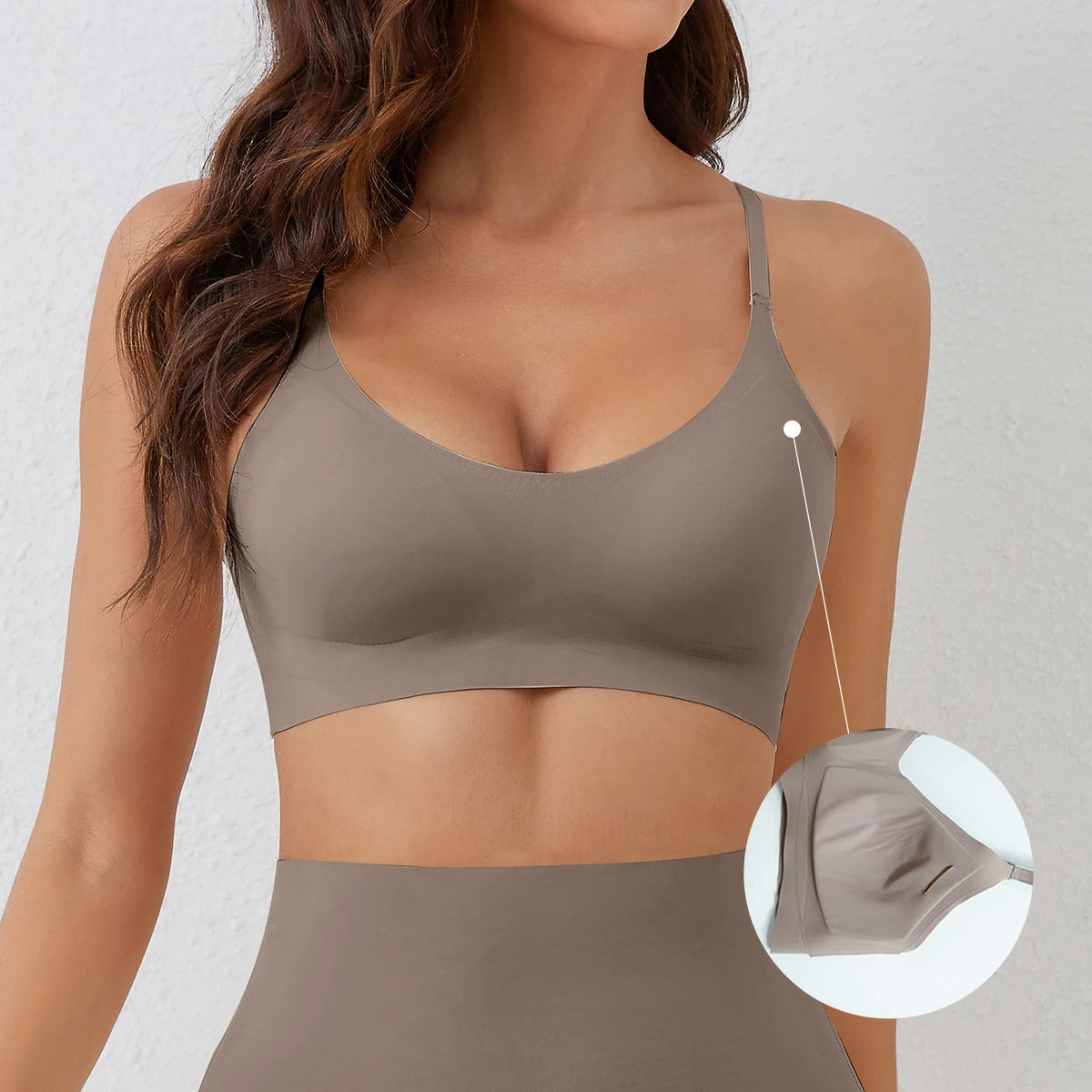 Soft Support Seamless Bra – Comfortable, Light, Breathable, No Steel Ring Gathering Underwear