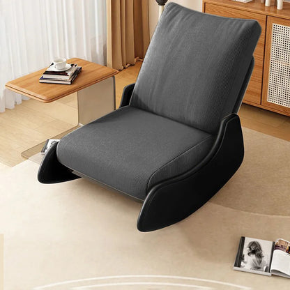 Ergonomic Adjustable Rocking Recliner Chair - Lazy Lounge Seat for Living Room & Balcony