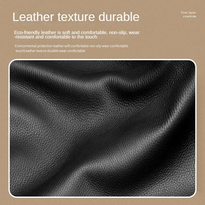 High-Quality Universal PU Leather Gear Shift Cover — Non-Slip, Wear-Resistant for Automatic Cars