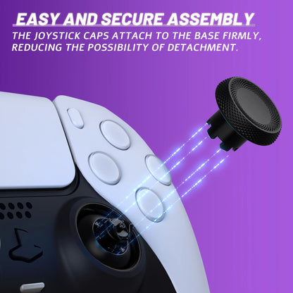 eXtremeRate ThumbsGear V3 — Interchangeable Ergonomic Replacement Thumbsticks for PS5 & PS4 Controllers