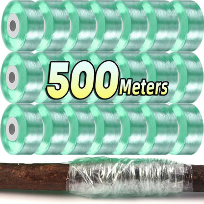 Self-Adhesive PE Grafting Tape - Stretchable Degradable Parafilm Nursery Wrap for Garden Plant Support