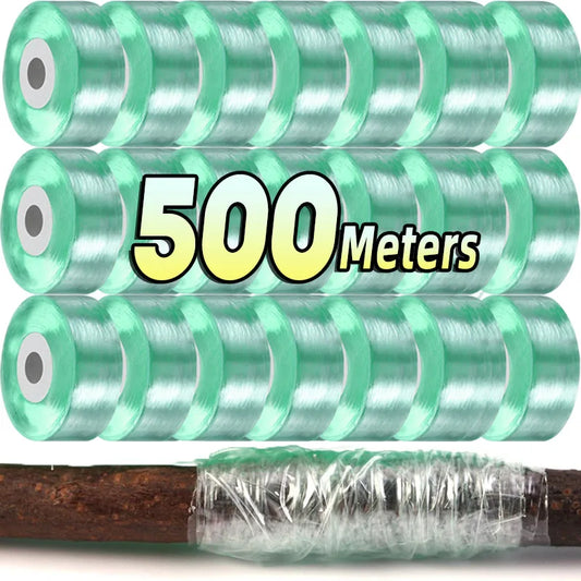 Self-Adhesive PE Grafting Tape - Stretchable Degradable Parafilm Nursery Wrap for Garden Plant Support