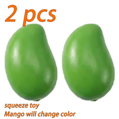 Blueberry Squeeze Sensory Stress Ball - Slow-Rebound Silicone Massage & Relaxation Toy