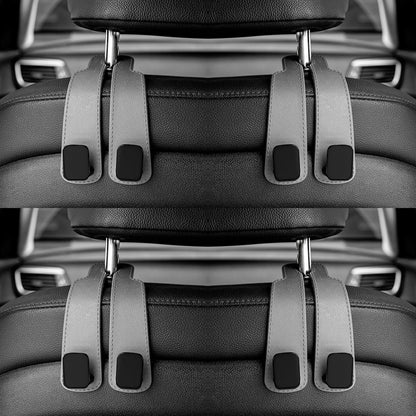 Car Headrest Hooks Hanger – Seat Back Bag Organizer Clips Auto Storage Fastener Hooks