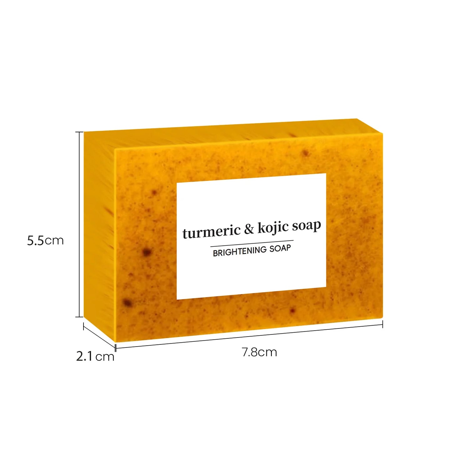 100g Turmeric & Lemon Kojic Acid Handmade Soap – Shower & Facial Soap