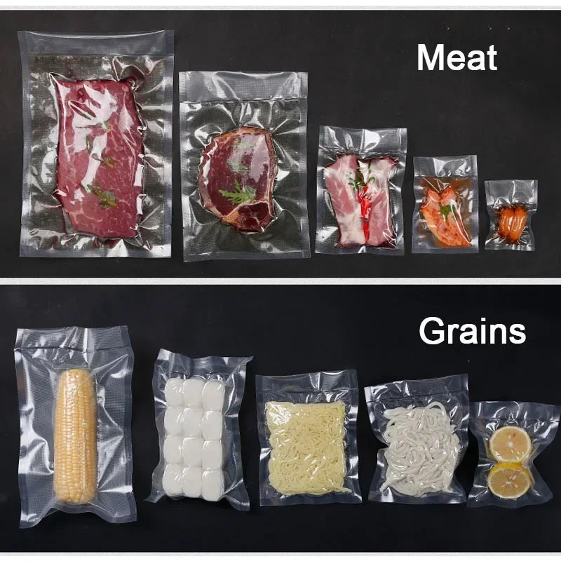 Kitchen Food Vacuum Sealer Bags - Fresh Food Storage & Long-Lasting Preservation