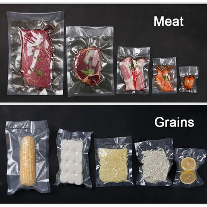 Kitchen Food Vacuum Sealer Bags - Fresh Food Storage & Long-Lasting Preservation