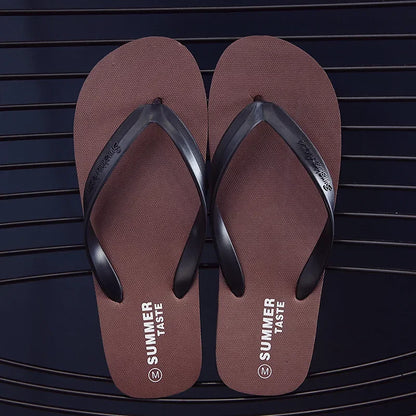 Men’s Summer Beach Sandals – Anti-Slip, Breathable Casual Flip Flops & Outdoor Slippers for Couples