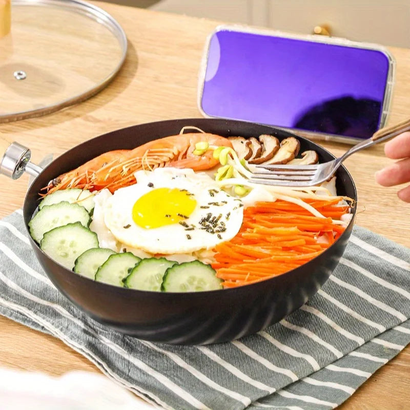 Mini Non-Stick Iron Frying Pan – Small Frypan Saucepan for Omelettes & Cooking, Kitchen Gadget Supplies