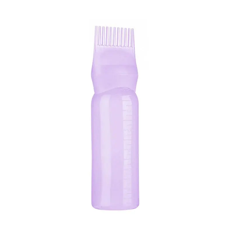 Hair Dye Applicator Brush Bottles - Dyeing Shampoo Bottle with Oil Comb, Hair Coloring Styling Tool