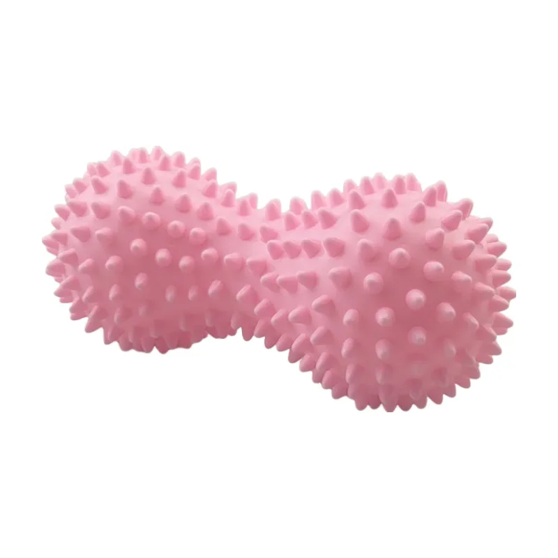 Peanut Massage Spiky Ball for Muscle Pain Relief, Foot Massager & Stress Relief Roller for Plantar Fasciitis