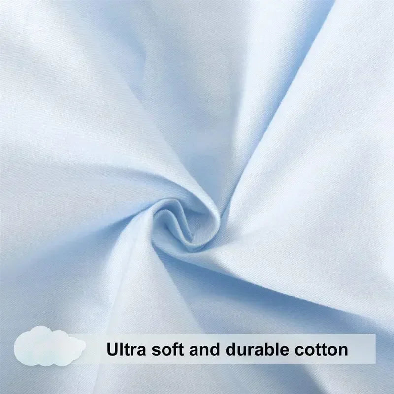 Cotton Maternity U-Shaped Body Pillow Case – 140/150cm Removable & Washable Cover for Pregnancy Support