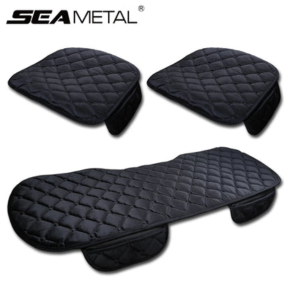 SEAMETAL Plush Anti-Slip Car Seat Cover Cushion – Soft Universal Auto Seat Protector Pad for Sedan, SUV & Pickup Truck Interior Accessories