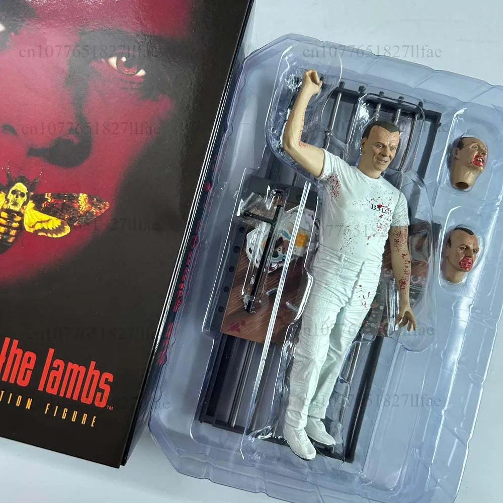 NECA Hannibal Lecter Action Figure – Silence of the Lambs Jailbreak Movable Collectible Toy