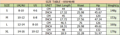 Women’s Floral A-Line Skirt – Summer High Elastic Waist Little Daisy Dress Vestidos LDY-WW4648