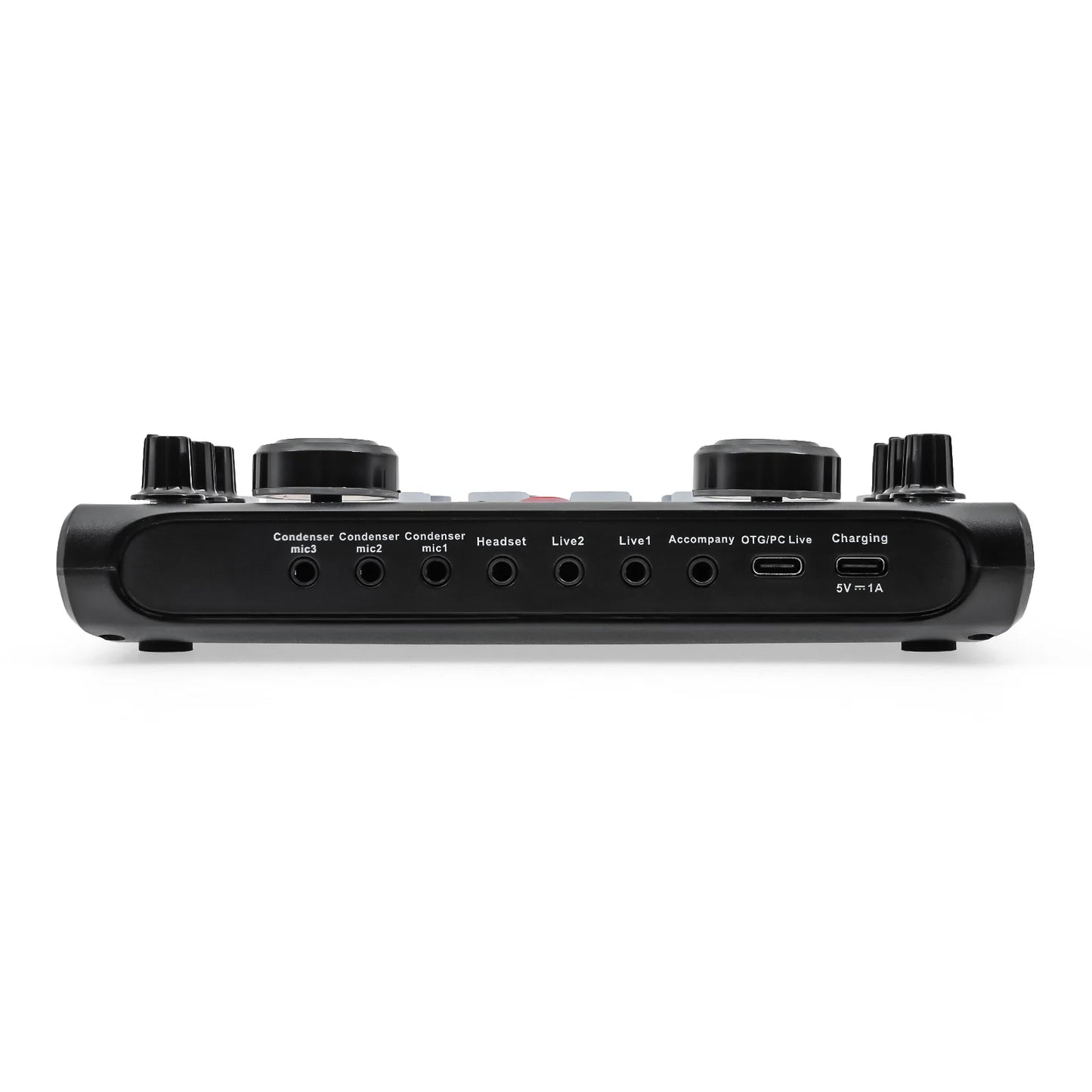 HD X60 Professional Sound Card – English Version Audio Mixer for Karaoke, KTV, Singing, and Live Broadcast