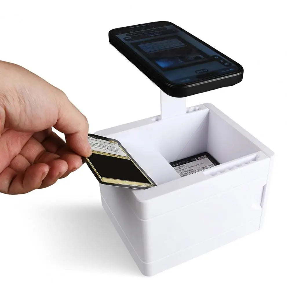 Trading Card Scanner Tool - Fast Card Scanning Device for MTG & Collectible Playing Cards