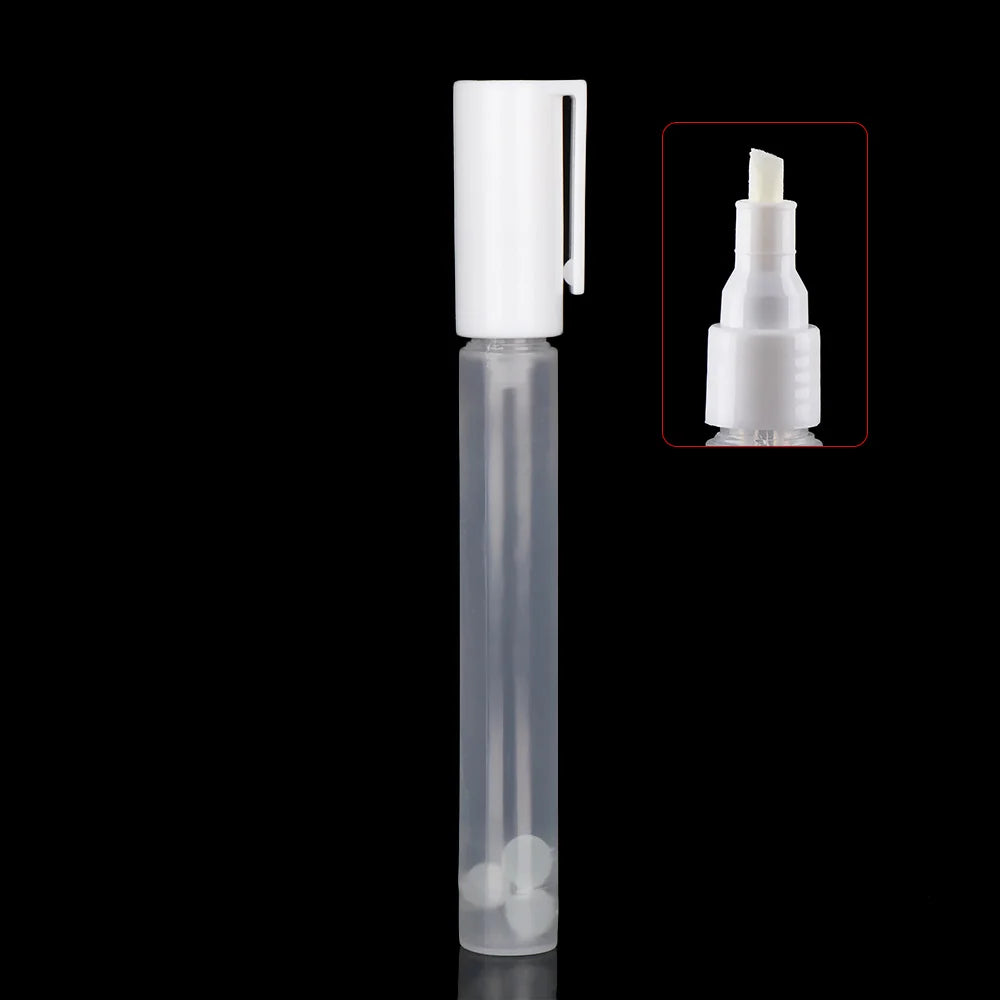 Refillable Transparent Ink Rod – Reusable Plastic Paint Pen Accessory for Graffiti & Liquid Chalk Markers