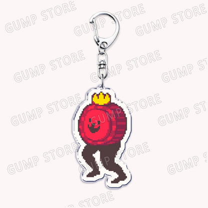 Deltarune & Undertale Keychains – Ralsei, Kris, Susie & Spamton Fan Gaming Accessories