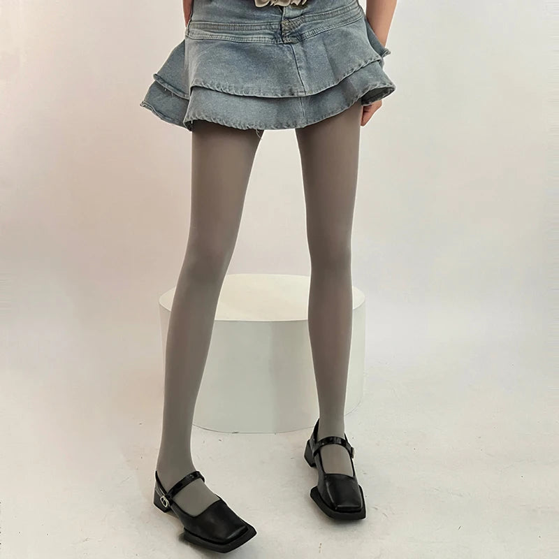 Colorful Lolita Pantyhose - Kawaii Candy Color Gothic Tights for Women & Girls, Spring Autumn Fashion