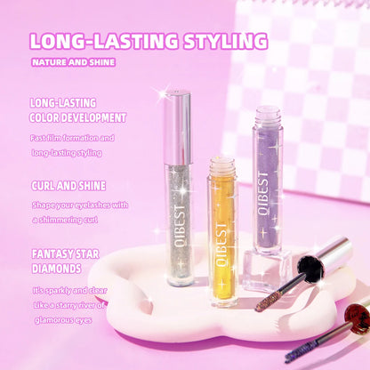 Diamond Galaxy Glitter Mascara – Sweat-Proof, Quick-Dry, Long-Lasting Curling Thick Lash Makeup          Ask ChatGPT