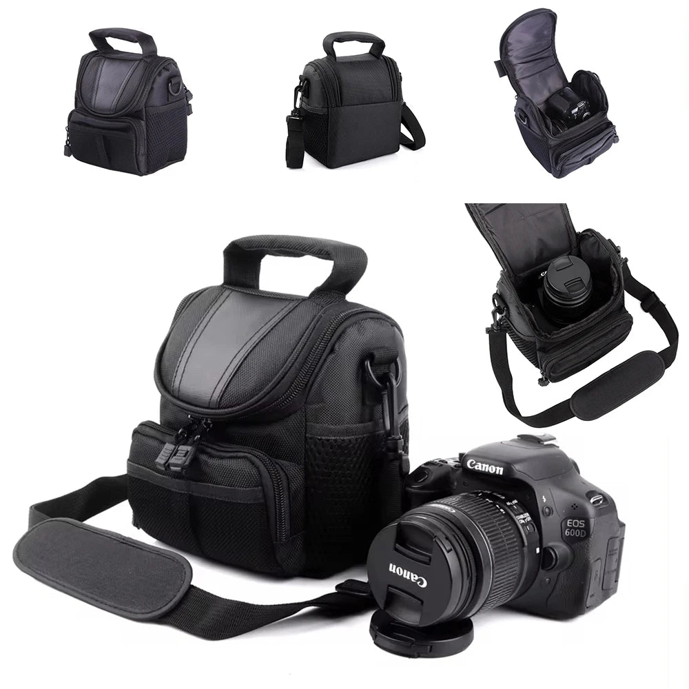 Camera Case Bag – Protective DSLR & Mirrorless Bag for Canon, Nikon, Sony EOS R, R100, R50, R8, R6, R7, R10, RP, M50, 2000D, 250D, 200D, SX Series