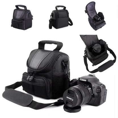 Camera Case Bag – Protective DSLR & Mirrorless Bag for Canon, Nikon, Sony EOS R, R100, R50, R8, R6, R7, R10, RP, M50, 2000D, 250D, 200D, SX Series