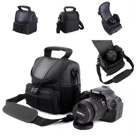 Camera Case Bag – Protective DSLR & Mirrorless Bag for Canon, Nikon, Sony EOS R, R100, R50, R8, R6, R7, R10, RP, M50, 2000D, 250D, 200D, SX Series