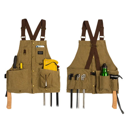 New Arrival Outdoor BBQ Vest Apron - Multifunctional Barbecue Vest for Men and Women, Perfect for Fishing, Picnic, and Camping