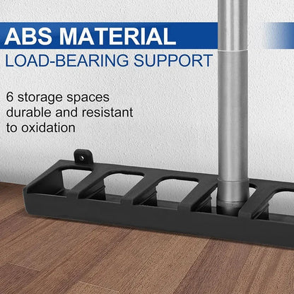 4/2PCS Fishing Rod Holder Rack - Wall Mount Vertical Storage Organizer for Garage & Fishing Pole Collection