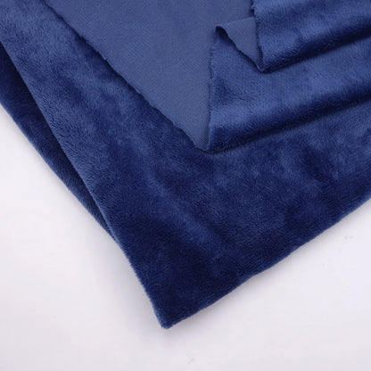 160CM/63" Wide Minky Plush Fabric – Super Soft Flannel Fabric for DIY Dolls, Toys, and Crafts, Sold by the Meter