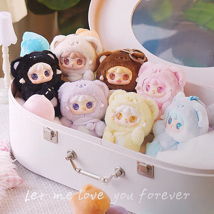 Yooki 4th Gen Blind Box – Take A Bit Small Bear Plush Toy Keychain Backpack Pendant Mystery Gift