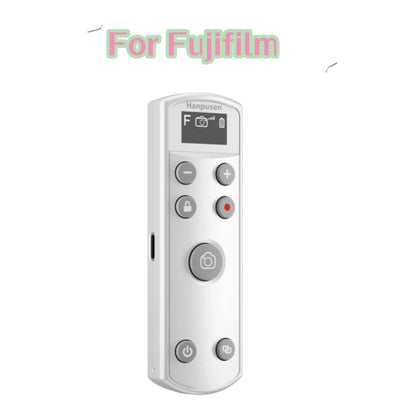 Hanpusen USB-C Bluetooth Camera Remote - Wireless Shutter Release with OLED Screen for Sony Canon Nikon Fujifilm Cameras