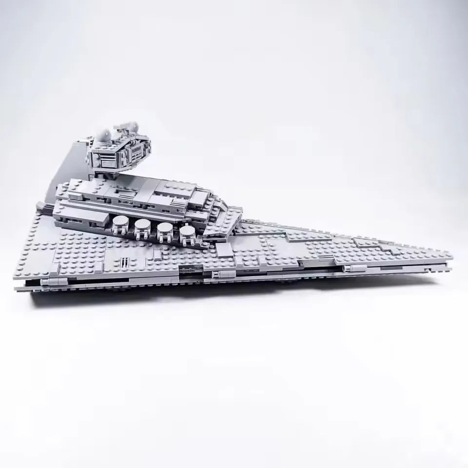 MOC Cosmic Fighter Spaceship Model — Building Blocks Toy Ornament for Children & Boys, Holiday Gift