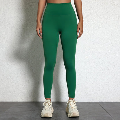 Women's High Waist Yoga Leggings - 25" Soft Compression Fitness Pants Plus Size Gym Training Sportswear