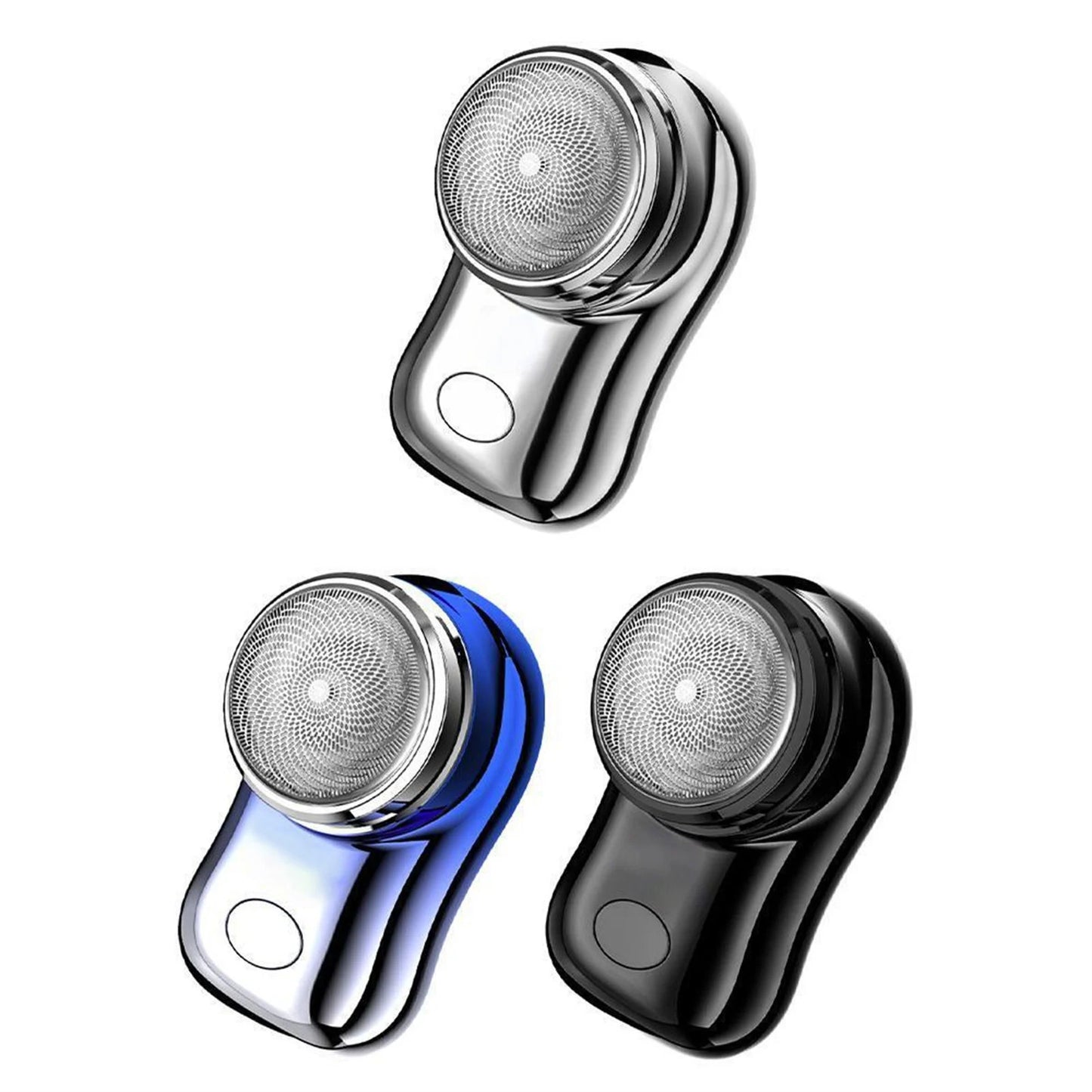 Cordless Rechargeable Nose & Beard Trimmer – Rotary Hair Clipper Grooming Shaver for Men