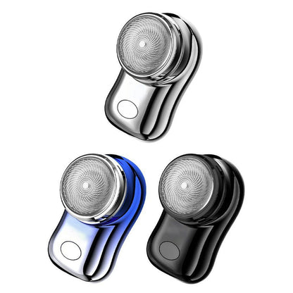 Cordless Rechargeable Nose & Beard Trimmer – Rotary Hair Clipper Grooming Shaver for Men